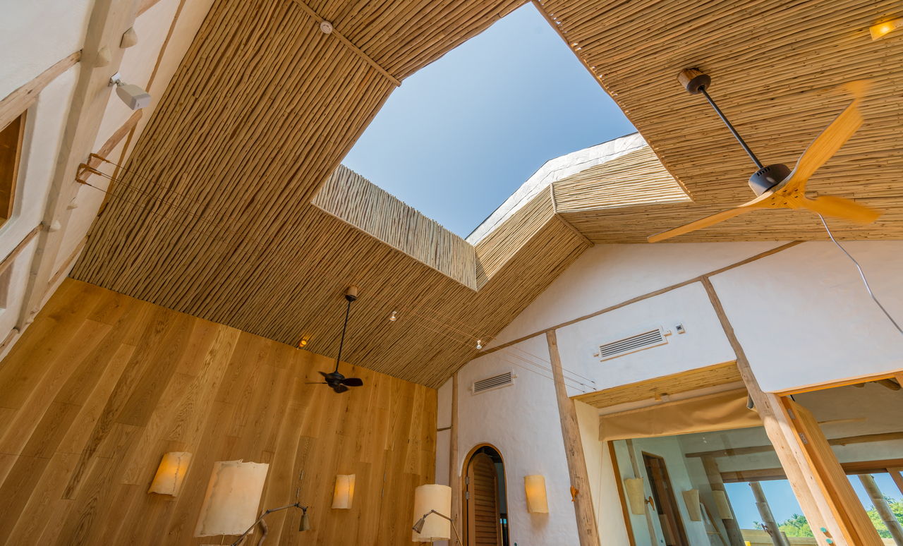 Retractable Roof at the Soneva Fushi Water Reserves