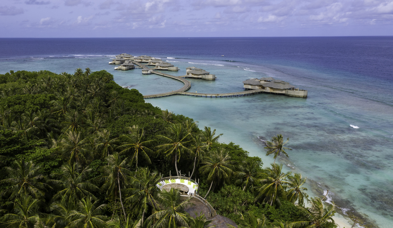 Soneva Fushi - Water Retreats _Aerial_