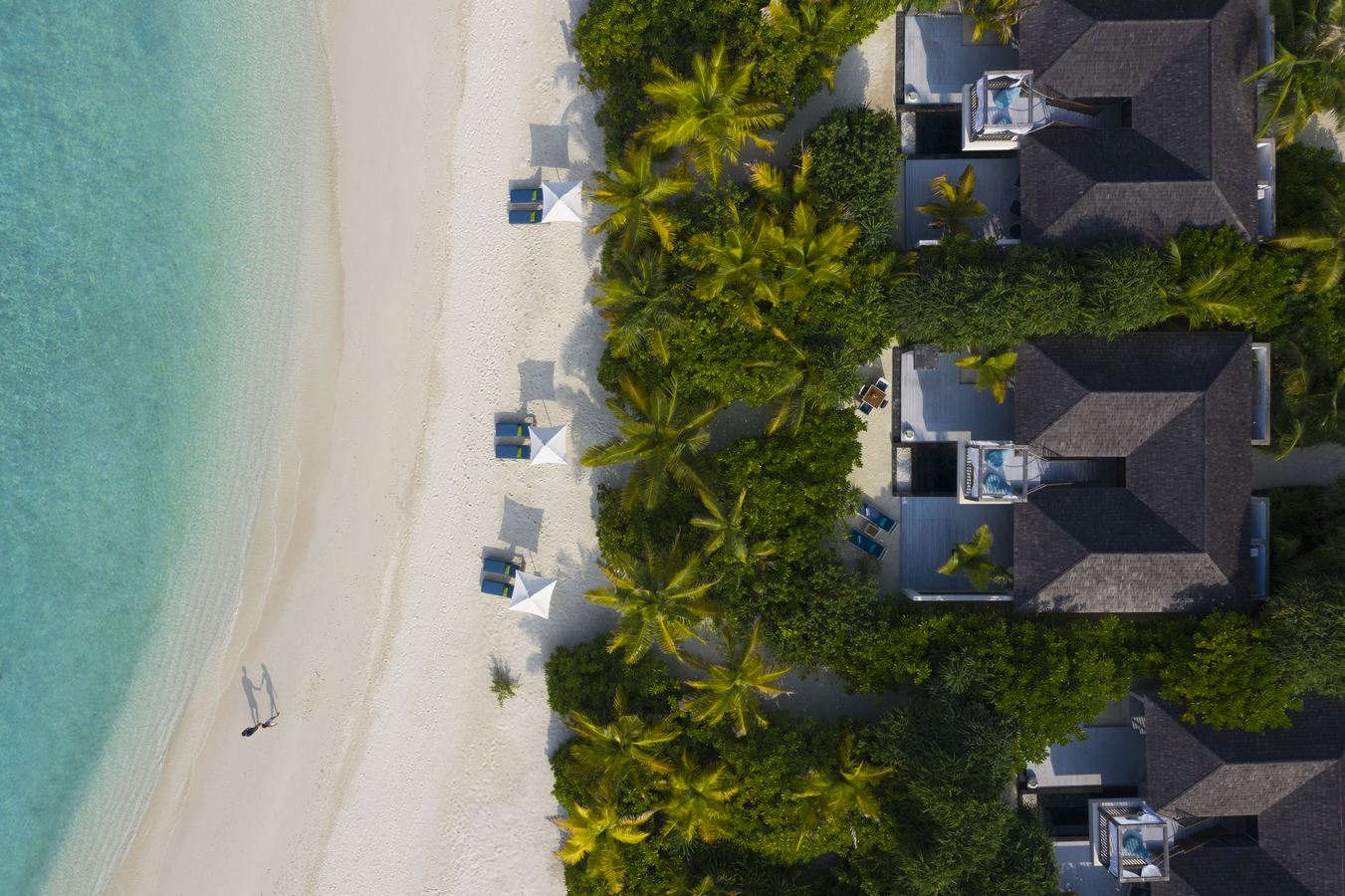13. Kuredhivaru Resort and Spa - Beach Pool Villas aerial