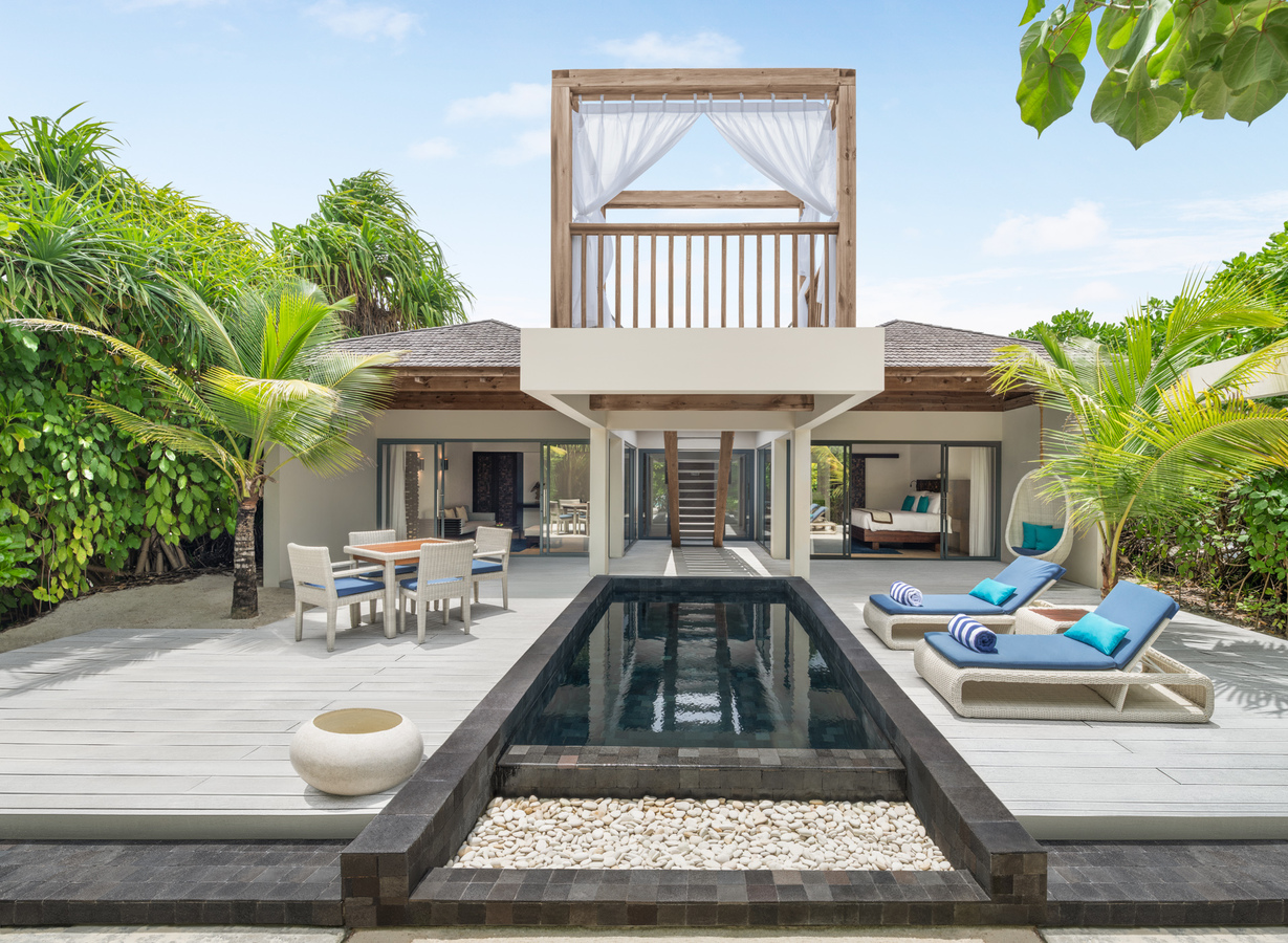 2. Kuredhivaru Resort and Spa - Beach Pool Villa exterior front
