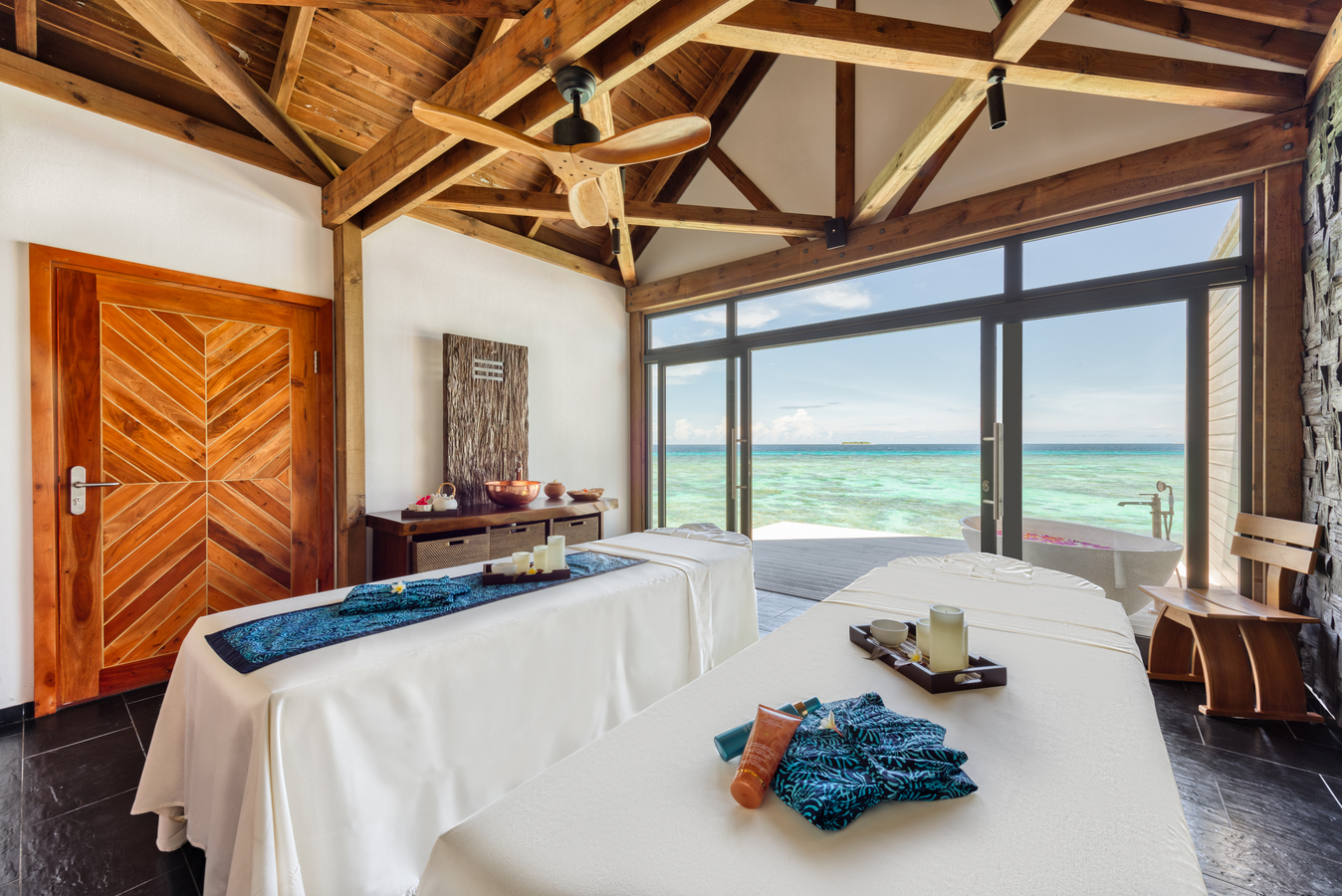 2. Kuredhivaru Resort and Spa - Sun Spa overwater spa treatment rooms