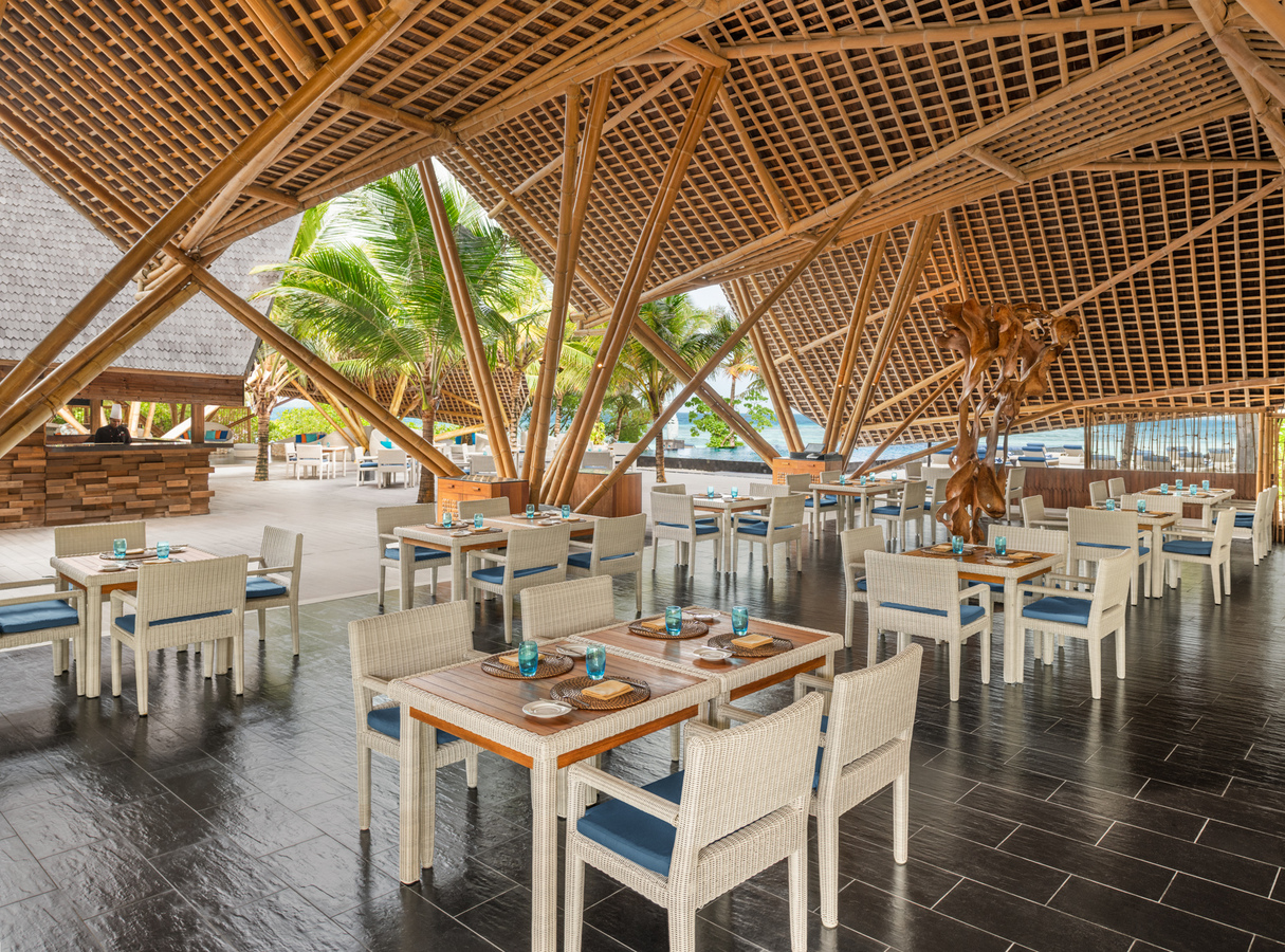 3. Kuredhivaru Resort and Spa- Latitude 5.5. Restaurant